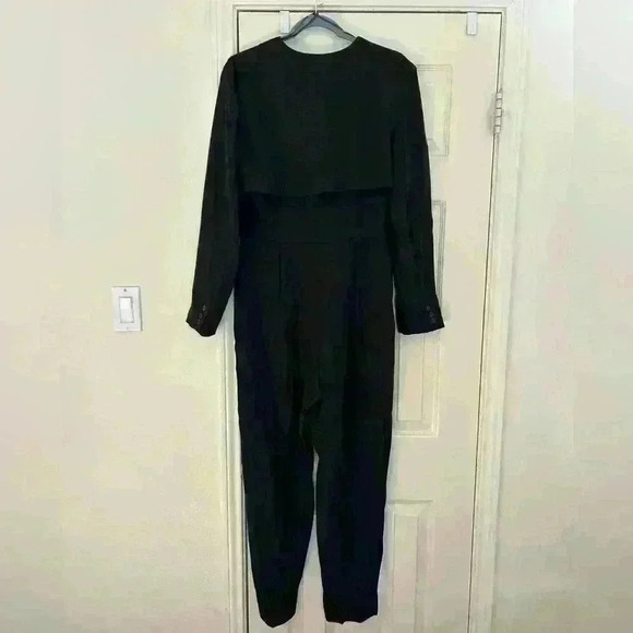 NWT Mango Black Belted jumpsuit - Picture 6 of 11